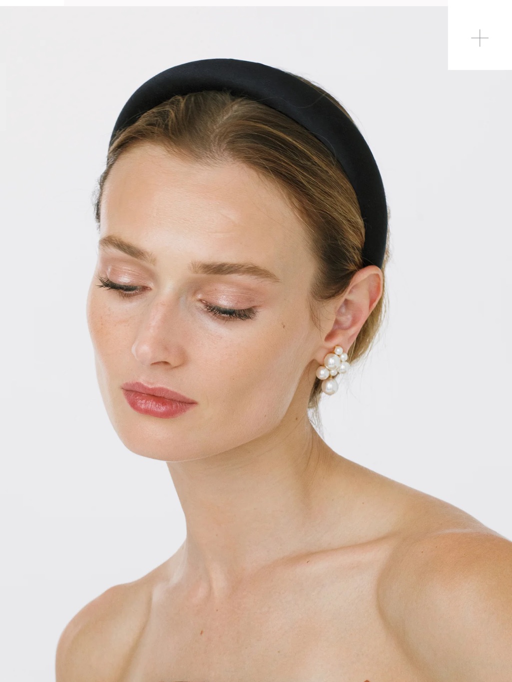 2 Jennifer Behr Pink And Black Headband — image 2 of 7
